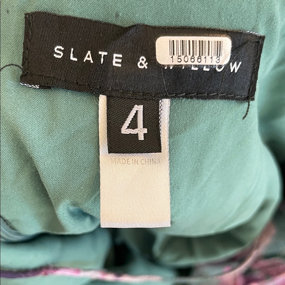 Slate & Willow Strapless Floral Midi Dress, 4 - Picture 6 of 17
